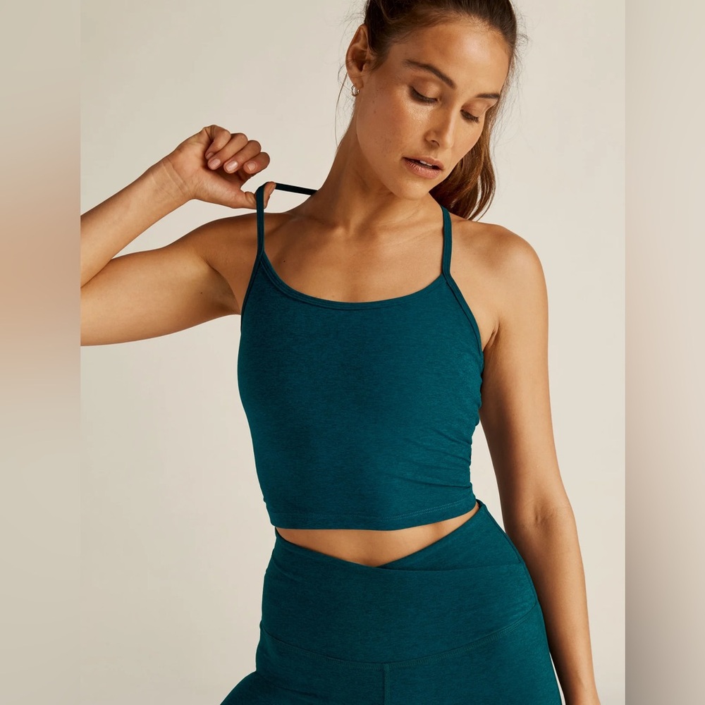 Beyond Yoga spacedye racerback crop tank